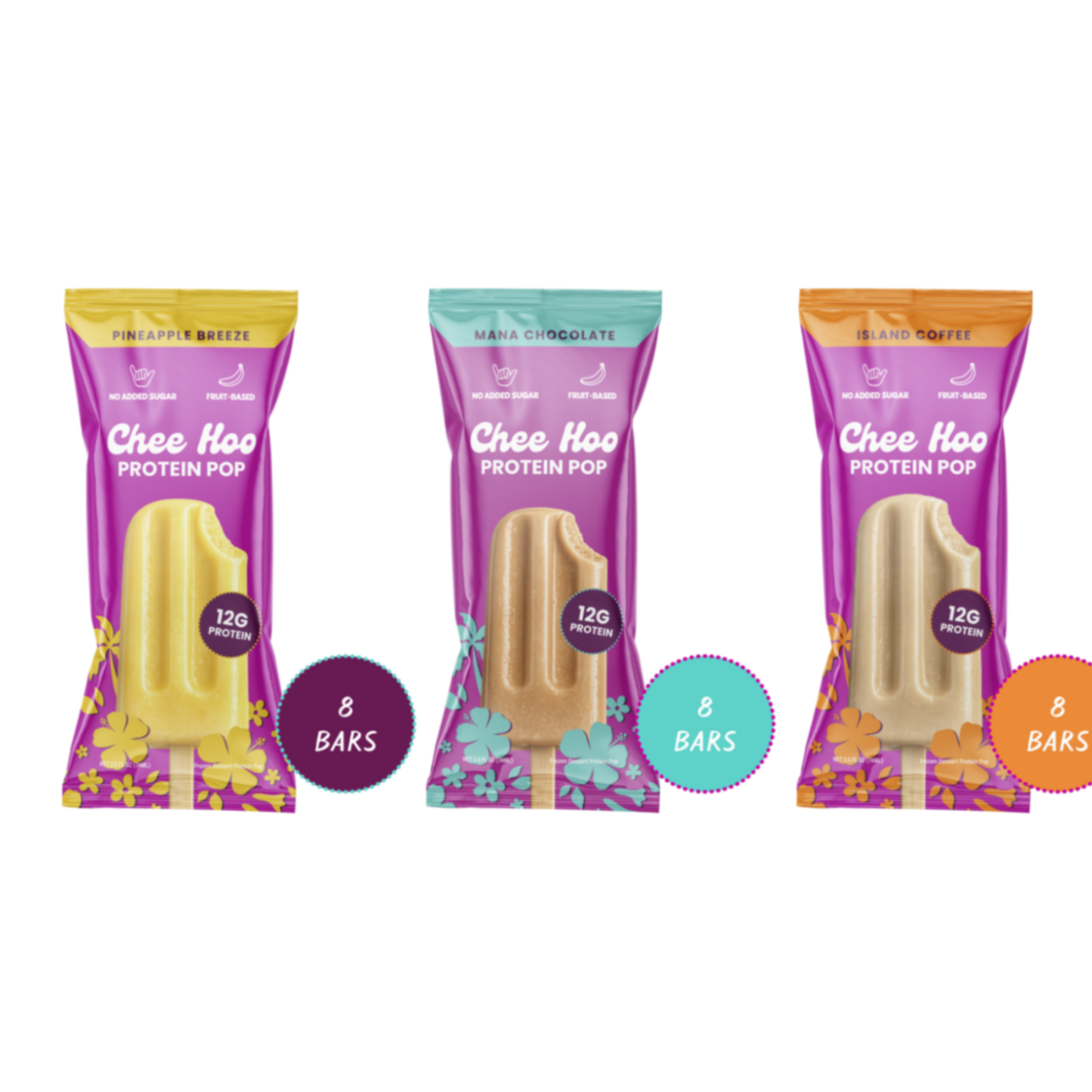 Protein Pop Sampler Pack - 24 Bars
