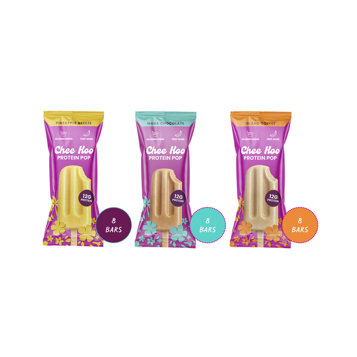 Protein Pop Sampler Pack - 24 Bars